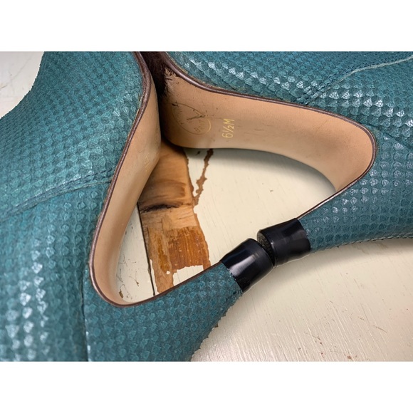 vintage 80s Nine West : snake snake skin boots - Picture 5 of 15